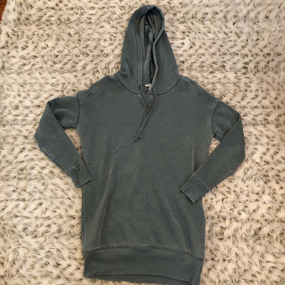 American Eagle Tunic Hoodie green small - Picture 3 of 7